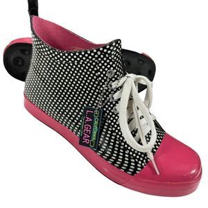 L.A. Gear Women’s Fashion Sneaker Rain Boots